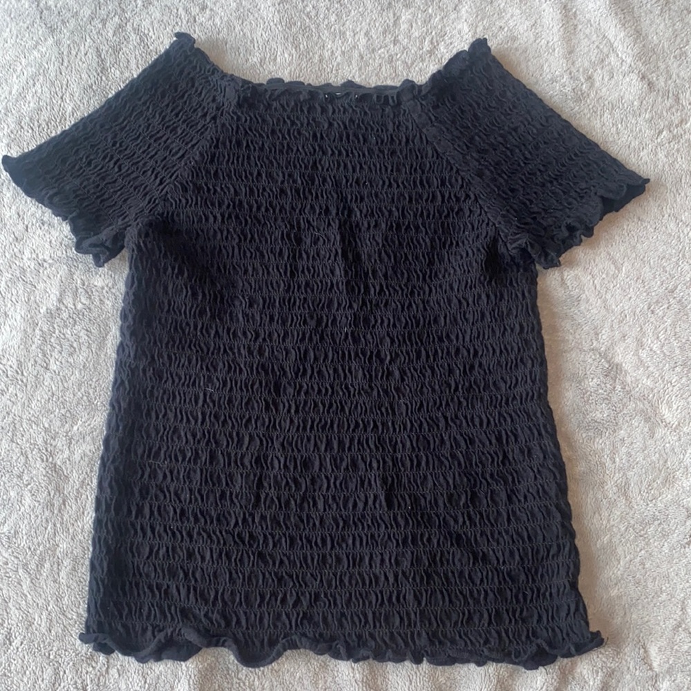 Girls black top